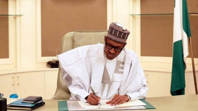 President Muhammadu Buhari YYC Tackles Buhari, Aso Rock Cabals Over Signing Of Bill In UK