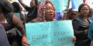 Bayelsa/Kogi elections: Protesters Storm INEC, Insists IDPs Must Vote