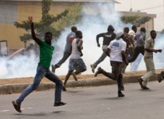 BREAKING: Thugs Snatch Ballot Boxes At Melaye’s Polling Unit