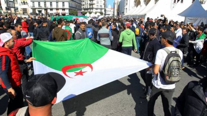 Algiers in Protest Hundreds In Algiers Protest Elections Amid Crackdown By Authorities