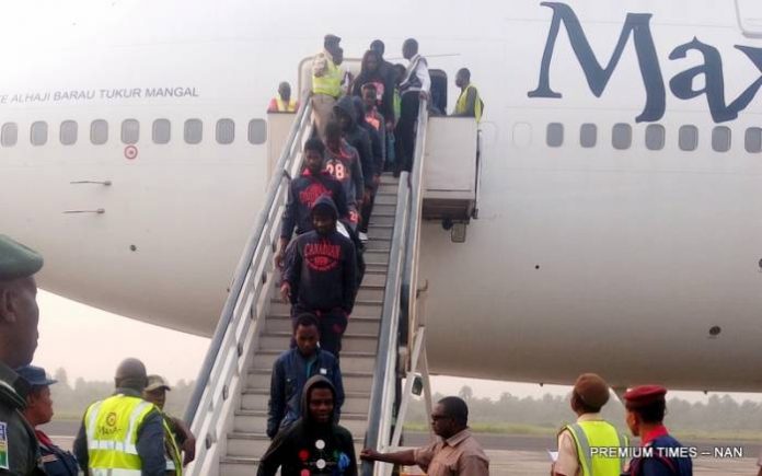 168 Stranded Nigerians Return From Libya