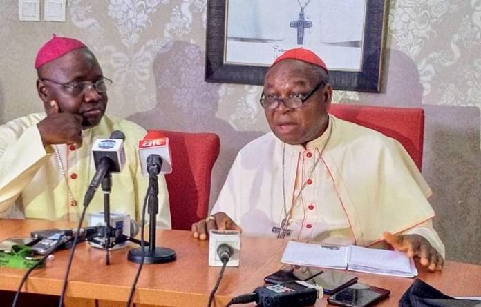 Kaigama and Onaiyekan Onaiyekan Formally Bows Out As Abuja Catholic Archbishop