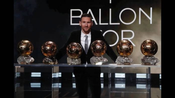 Messi Lionel Messi: Barcelona Forward Wins Ballon d’Or For Record Sixth Time