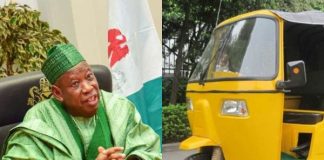 Kano Governor Bans Opposite Sexes From Plying Same Tricycles