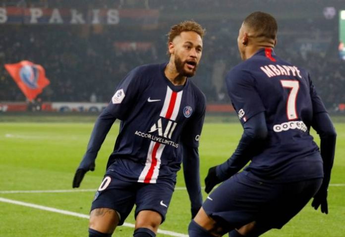neymar mbappe scores against nantes Mbappe, Neymar on target as PSG sink Nantes
