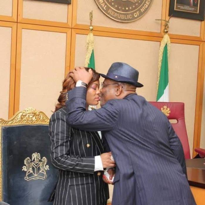 Governor Wike's Romantic Moves Caught On Camera (photo).
