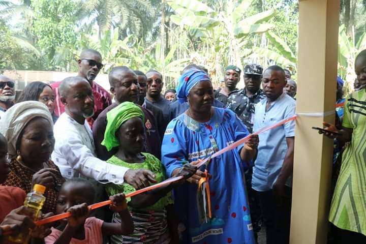Akpabio's Wife Donates Houses To Widows In Akwa Ibom State, Says It's Visitation From God