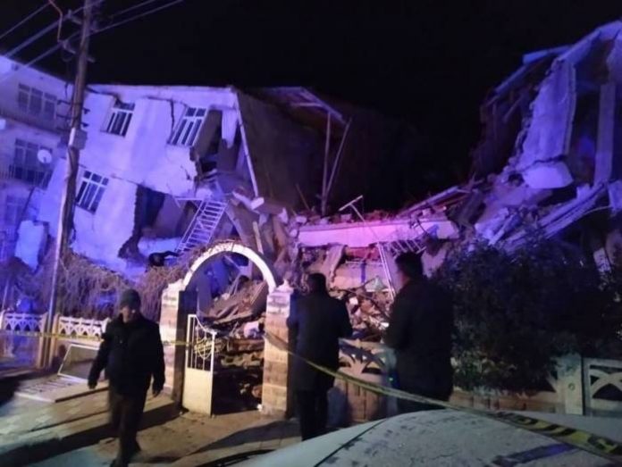 Turkey Earthquake Turkey Earthquake: At Least 20 Dead as 6 Buildings Collapse