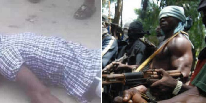 pdp chairman killed in delta by gunmen BREAKING: PDP Ward Chairman Killed By Gunmen In Delta