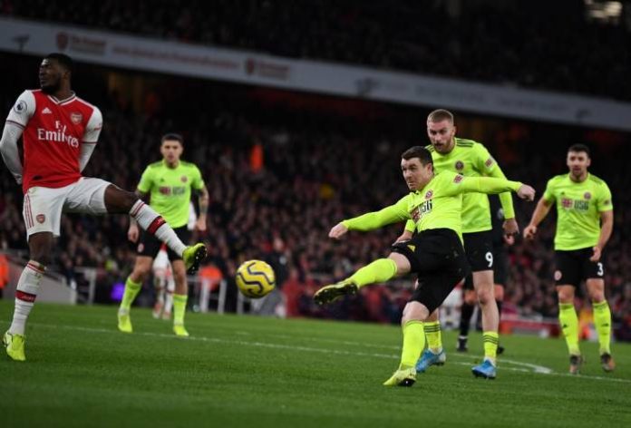 sheffield vs arsenal EPL: Arsenal Held Again By Late Sheffield Leveler