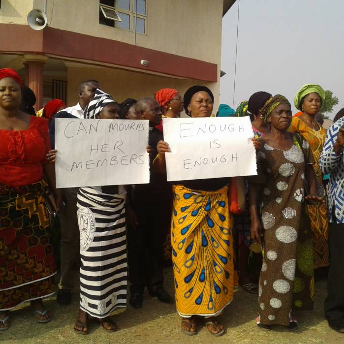CAN Benue Chapter Protest Insurgency, Killings Of Christians In Nigeria