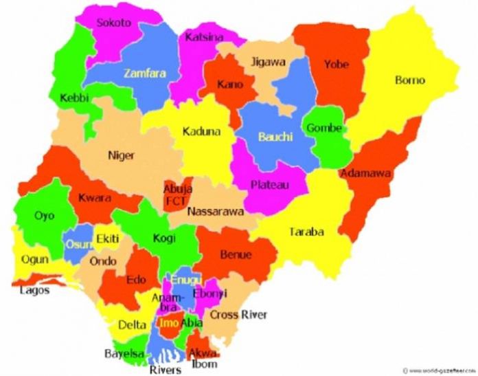 Map of Nigeria Would You Die For Nigeria?