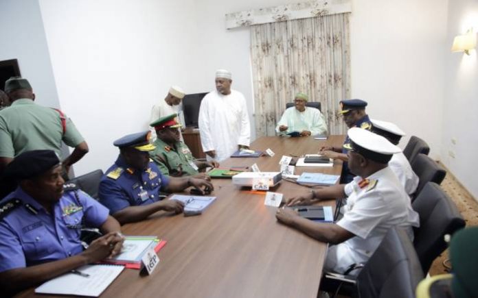 President Buhari meets service chiefs Insecurity: Buhari, Service Chiefs Meet Again In Abuja