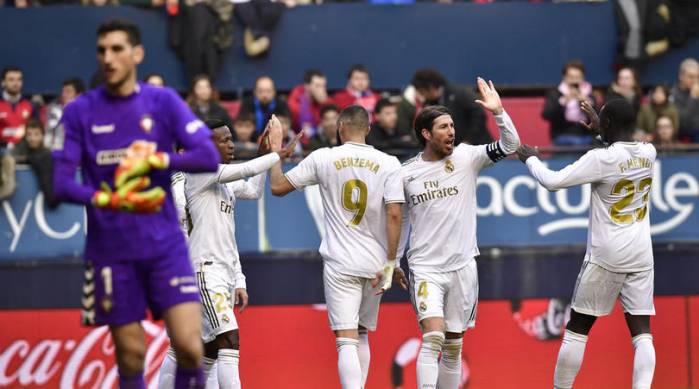 Real Madrid Extend LA Liga Lead With Come Back Win Over Osasuna