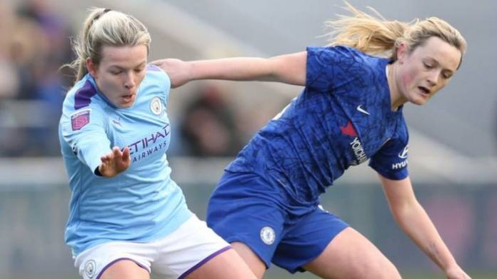 man-city vs chelsea Manchester City, Chelsea Share Spoils in 3-3 WSL Thriller