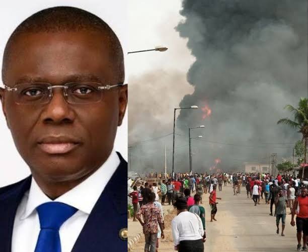 Explosion: Lagos Government Announces N2bn Relief Fund For Victims