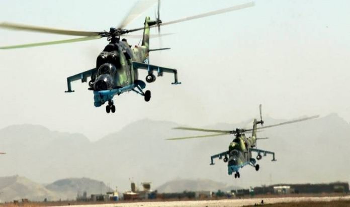 NAF Helicopter NAF Deploys Helicopters To Plateau, Nasarawa For Security Operations