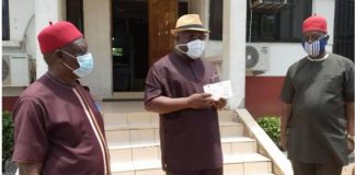 Ohanaeze Donates Bus, Money To Fight COVID-19 In Anambra