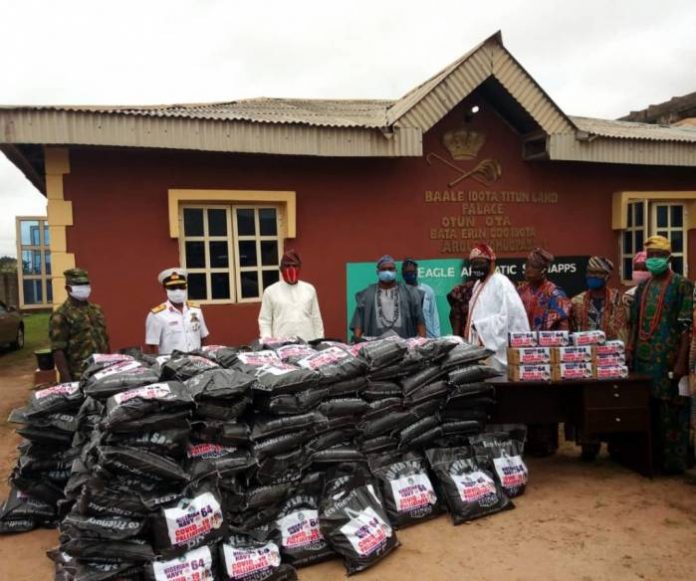 Navy-distributing-palliative-in-Ota-1024x855 Navy Reaches Out To Households In Ogun Community