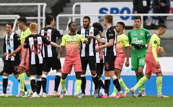 images (16) Holders Manchester City Beat Newcastle United To Cruise Into FA Cup Semi-Finals