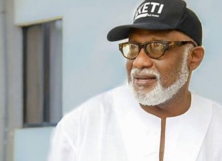 BREAKING: Ondo Governor, Akeredolu, Tests positive For COVID-19