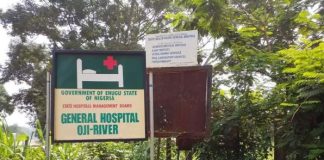 ENSG Promises Upgrade Of Health Facility In Oji River