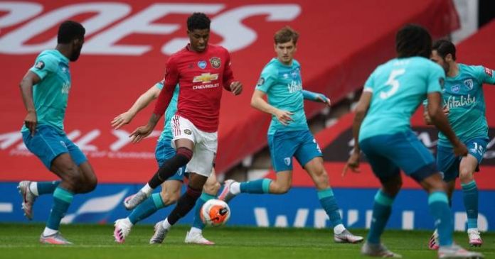 MAN. UTD vs BOURNEMOUTH Man Utd Maul Bournemouth 5-2