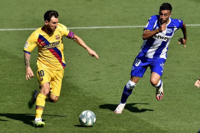 Messi Messi Breaks Top Goalscorer Record After Barca’s Final Day Win