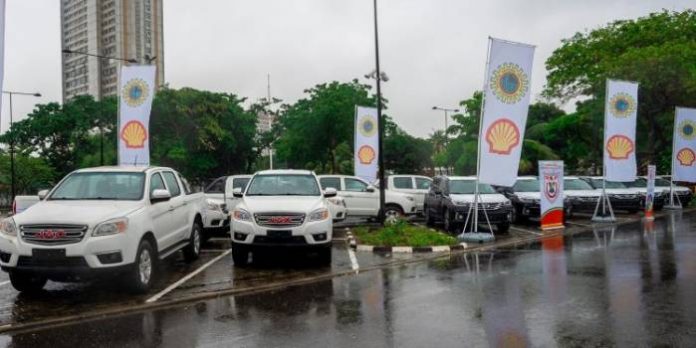 Shell Boosts Lagos Security Shell Boosts Lagos Security Apparatus With 16 Vehicles