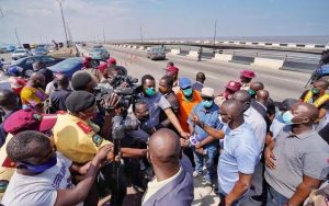 Sanwo-Olu Inspects Work On Third Mainland Bridge, Urges Motorists To Be Patient 