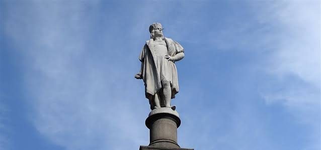 Protesters Pull Down Christopher Columbus Statue In Baltimore