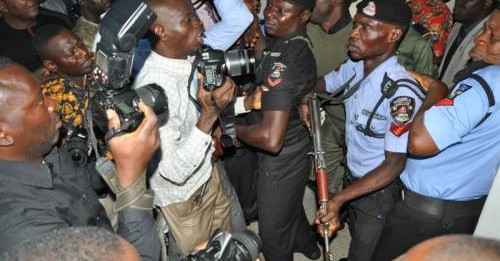 Security Operatives Bar Journalists As Panel Grills Magu