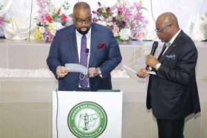 Olumide Akpata Takes Oath Of Office As 30th NBA President