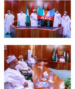 Edo 2020: Buhari Endorses Osagie Ize-Iyamu (PHOTOS)