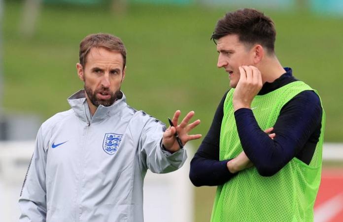 Southgate and Maguire England Withdraw Maguire From Squad For Nations League