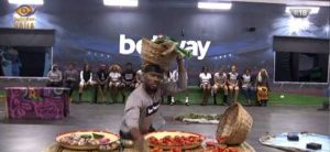 BBNAIJA 2020: Prince Wins Betway Friday Night Arena Game