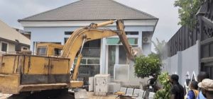 Enugu Govt Pulls Down House Of Man Who Destroyed Airport Fence 