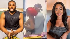 BBNAIJA 2020: Kiddwaya Fondles Erica’s Boobs