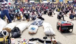 Police Arrest, Parade Lagos Boat Helmsman For Allegedly Causing 12 Passengers’ Death Over N300