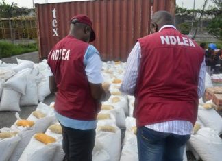 NDLEA Intercepts 40-ft Container Of Tramadol, Others In Lagos