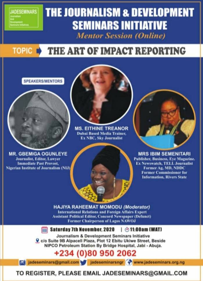 JADE Seminars Holds Mentor Session