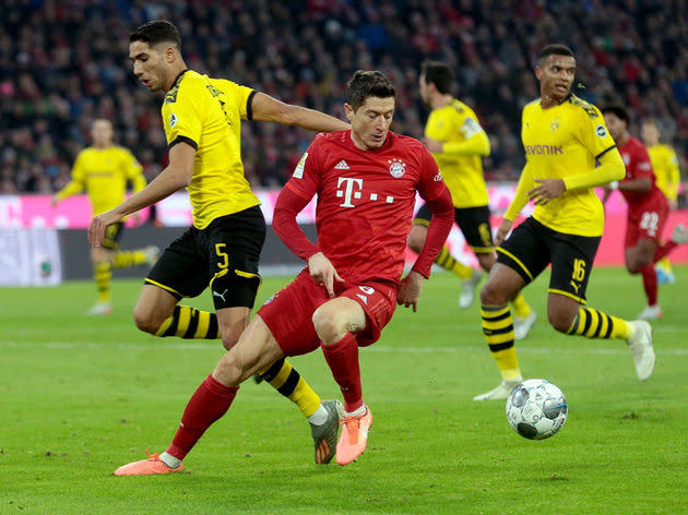 Lewandowski Strikes Again As Bayern Munich Win At Borussia Dortmund