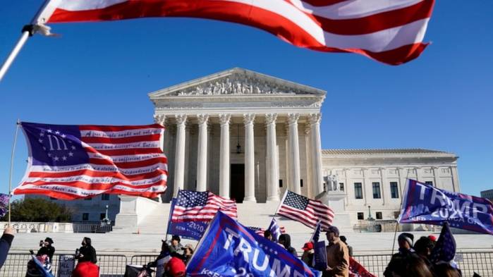 US Supreme Court Rejects Trump-backed Bid To Overturn Election