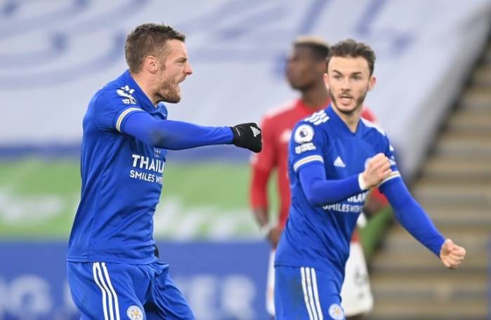 Late Leicester Equaliser Ends United’s Away Winning Streak