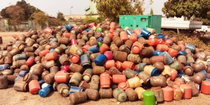 SON Destroys 2,000 Sub-standard Cooking Gas Cylinders