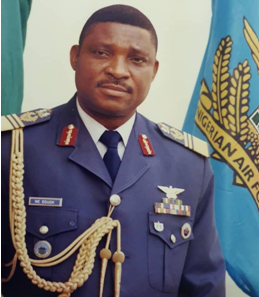 Air Marshall Nsikak Eduok Flies Away