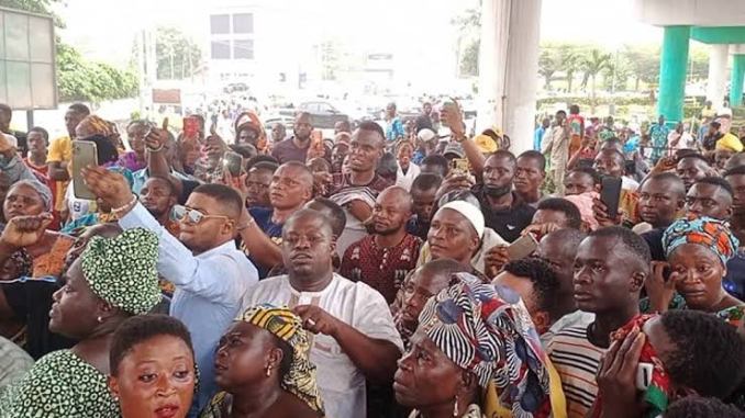 Bodija Traders Protest Seizure Of Rice Worth Millions Of Naira