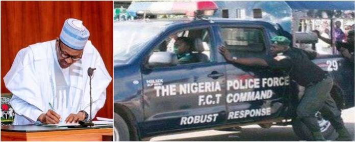 Buhari-Police-Vehicle