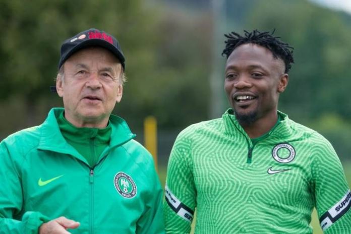 Rohr-and-Super-Eagles-captain-Ahmed-Musa Rohr