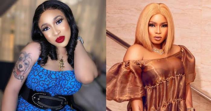 Tonto Dikeh Asks Halima Abubakar To Call Out The Names Of Bullies In Nollywood